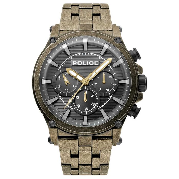 Relógio Police Cobre & Cinzento