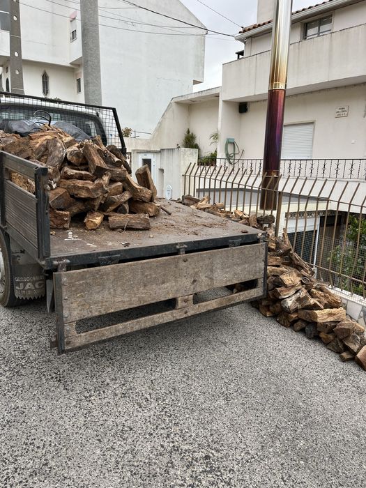 Lenha de Sobro Azinho e mistura