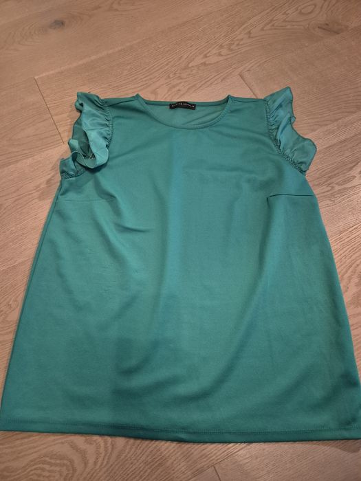 Szmargdowa bluzka Mohito Jak nowa