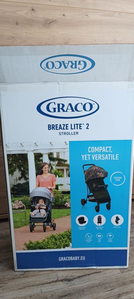 Wózek Spacerówka lekka graco parasolka dla dziewczynki dla chłopca