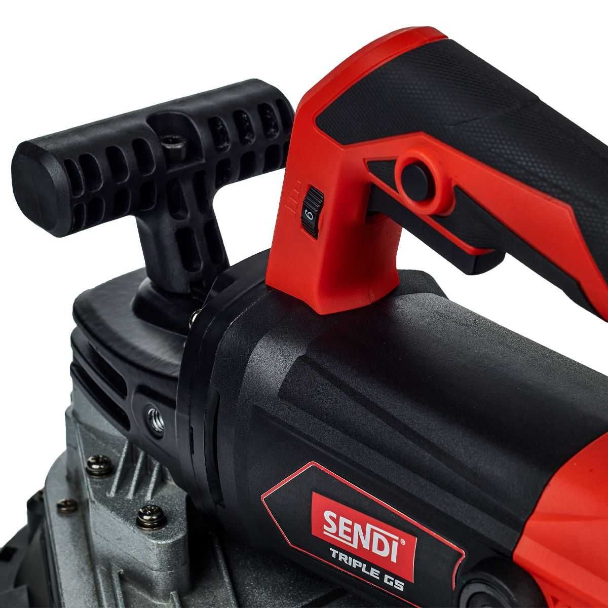 Szlifierka do szlifowania betonu SENDI TRIPPLE GS 2450W z Odpylaniem