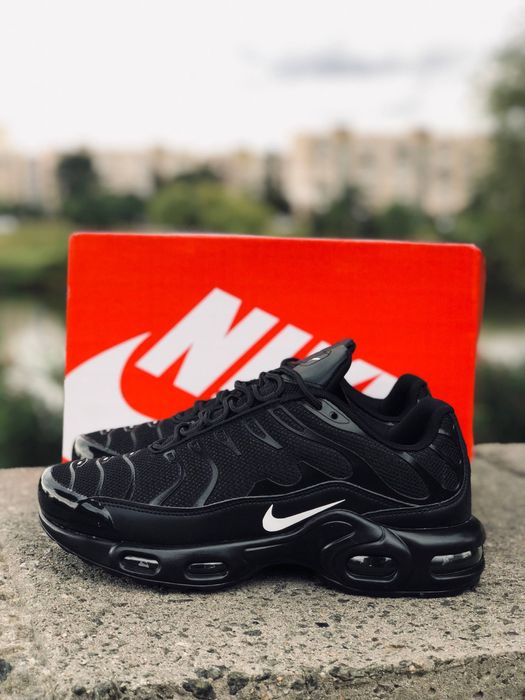 Nike Air Max TN Plus Black/Black / кроссовки Найк Тн Плюс мужские TN