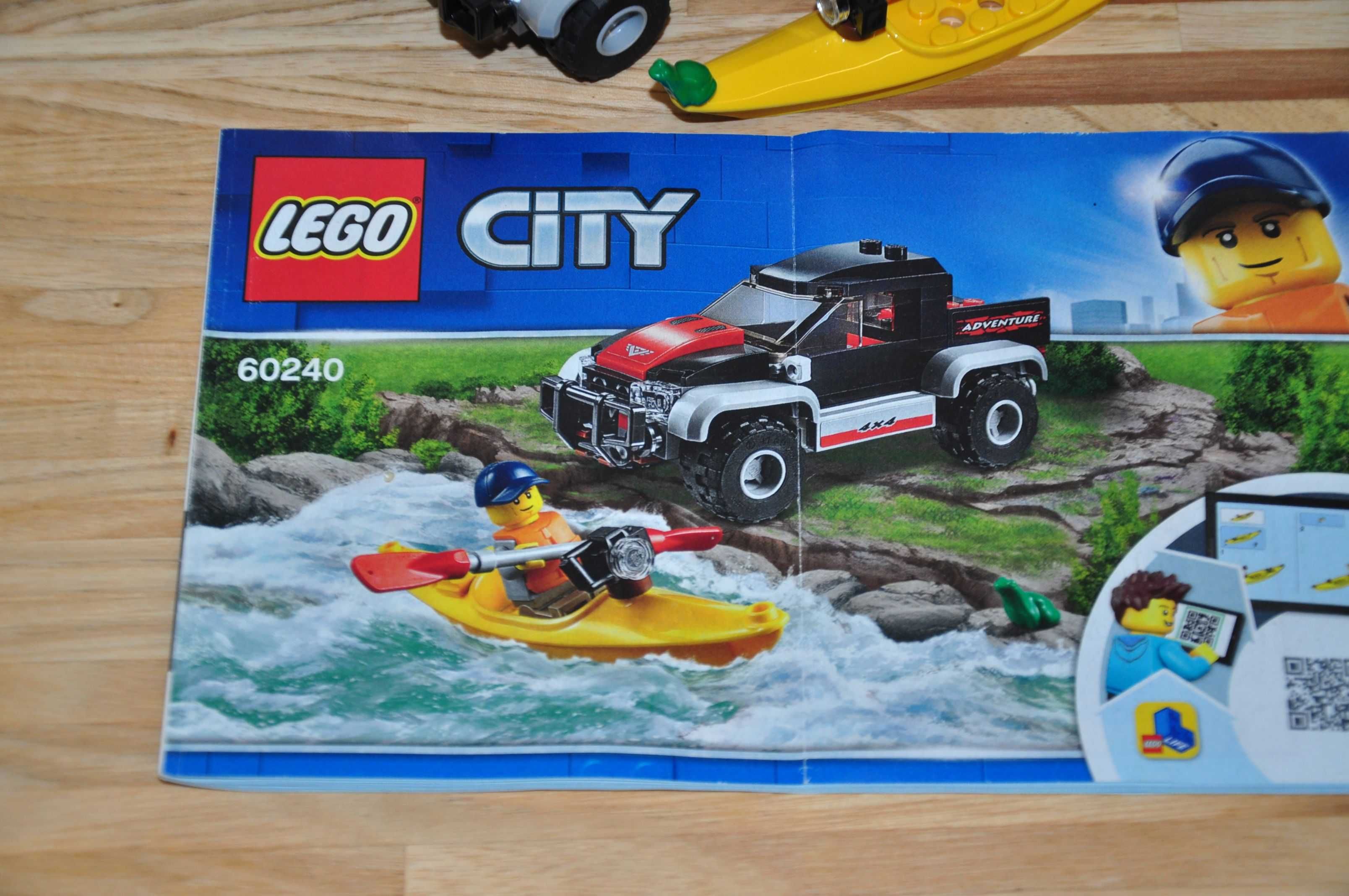 Z0142. Zestaw LEGO City 60240-1 Przygoda w kajaku