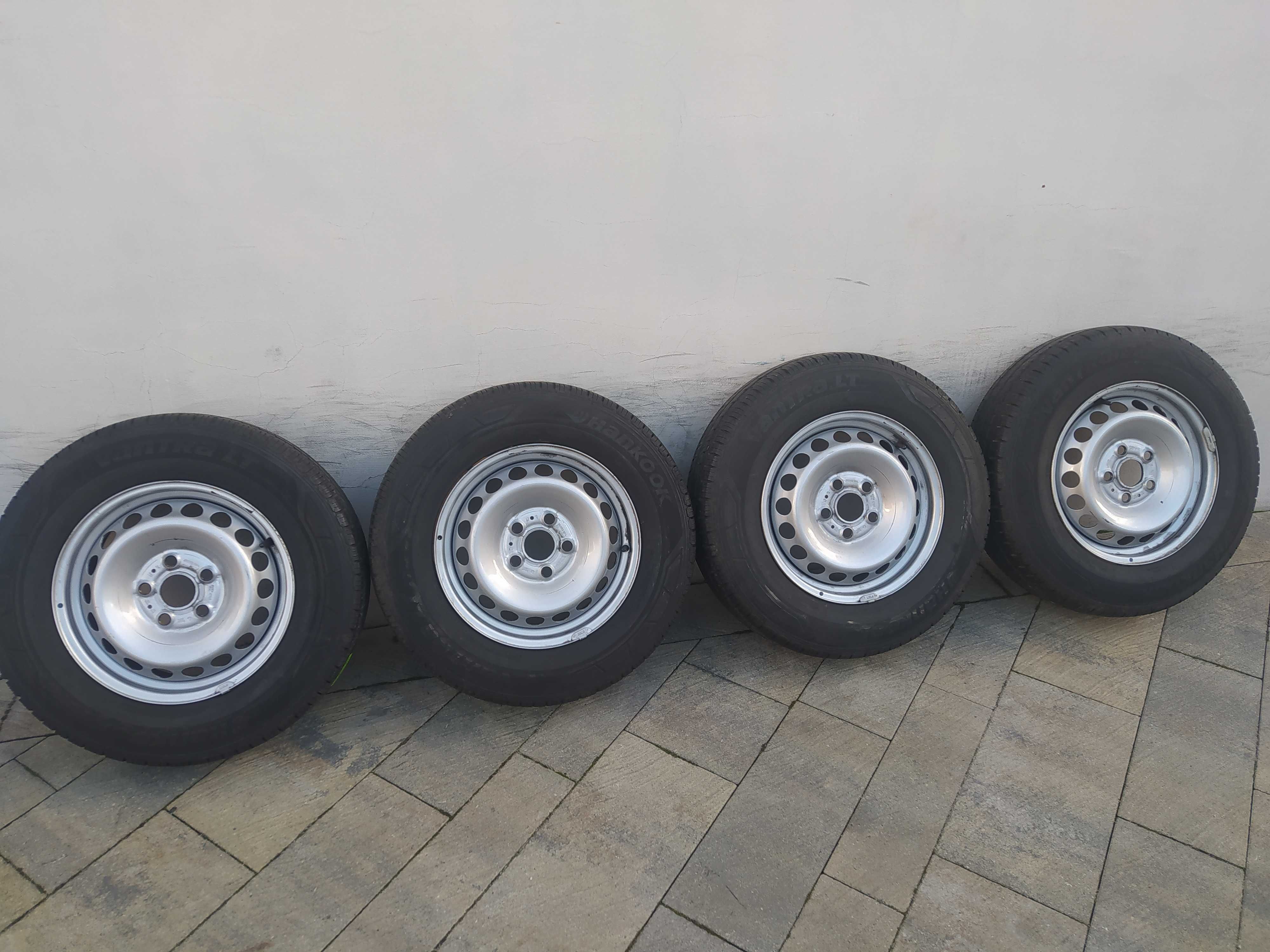 Koła stalowe 16 Vw Volkswagen Crafter 5x120, 205/75R16C Man TGE