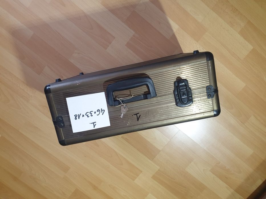 Walizka aluminiowa kuferek narzędziowy walizka narzędziowa