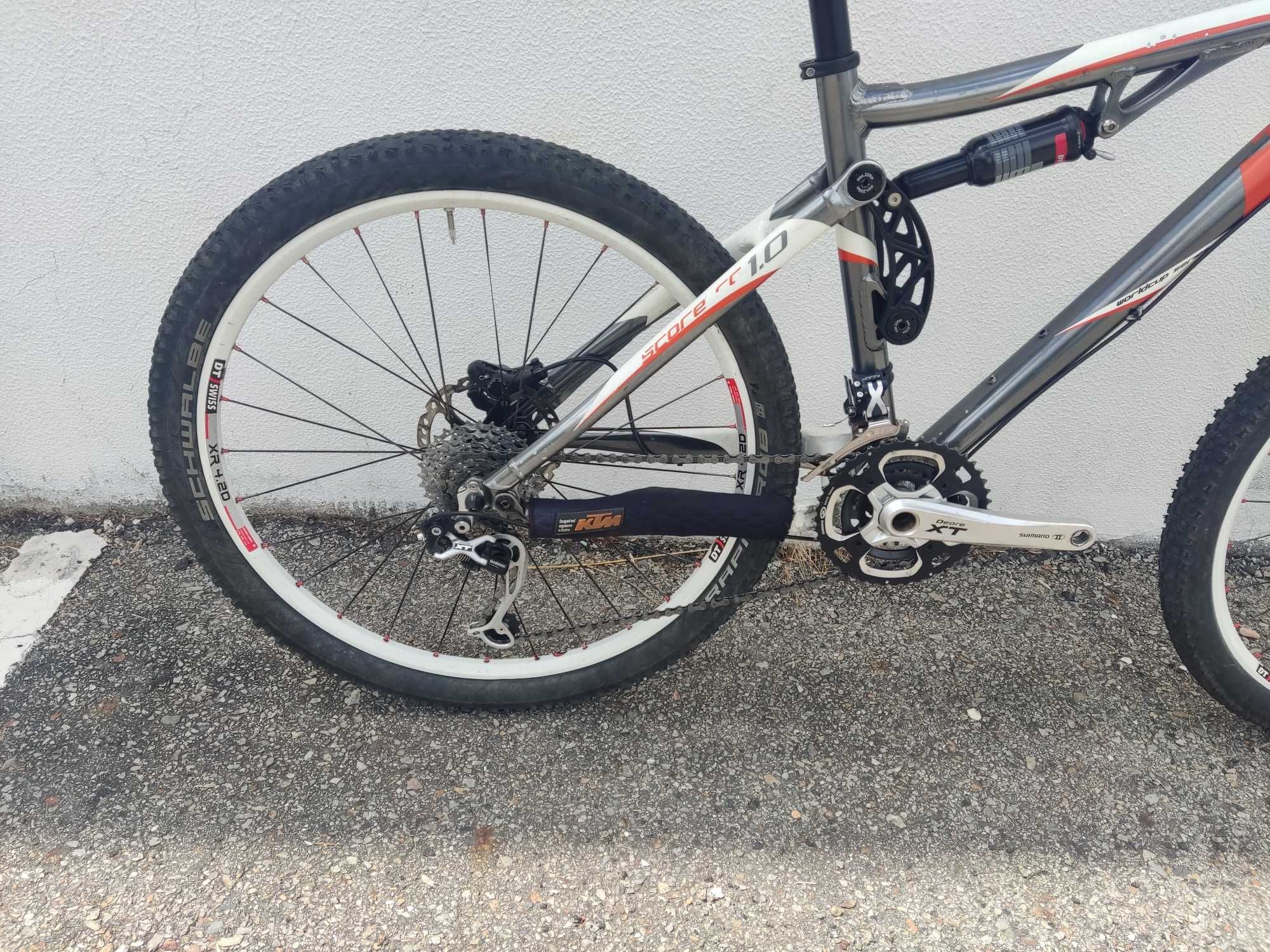Btt ktm Suspensão total super equipada