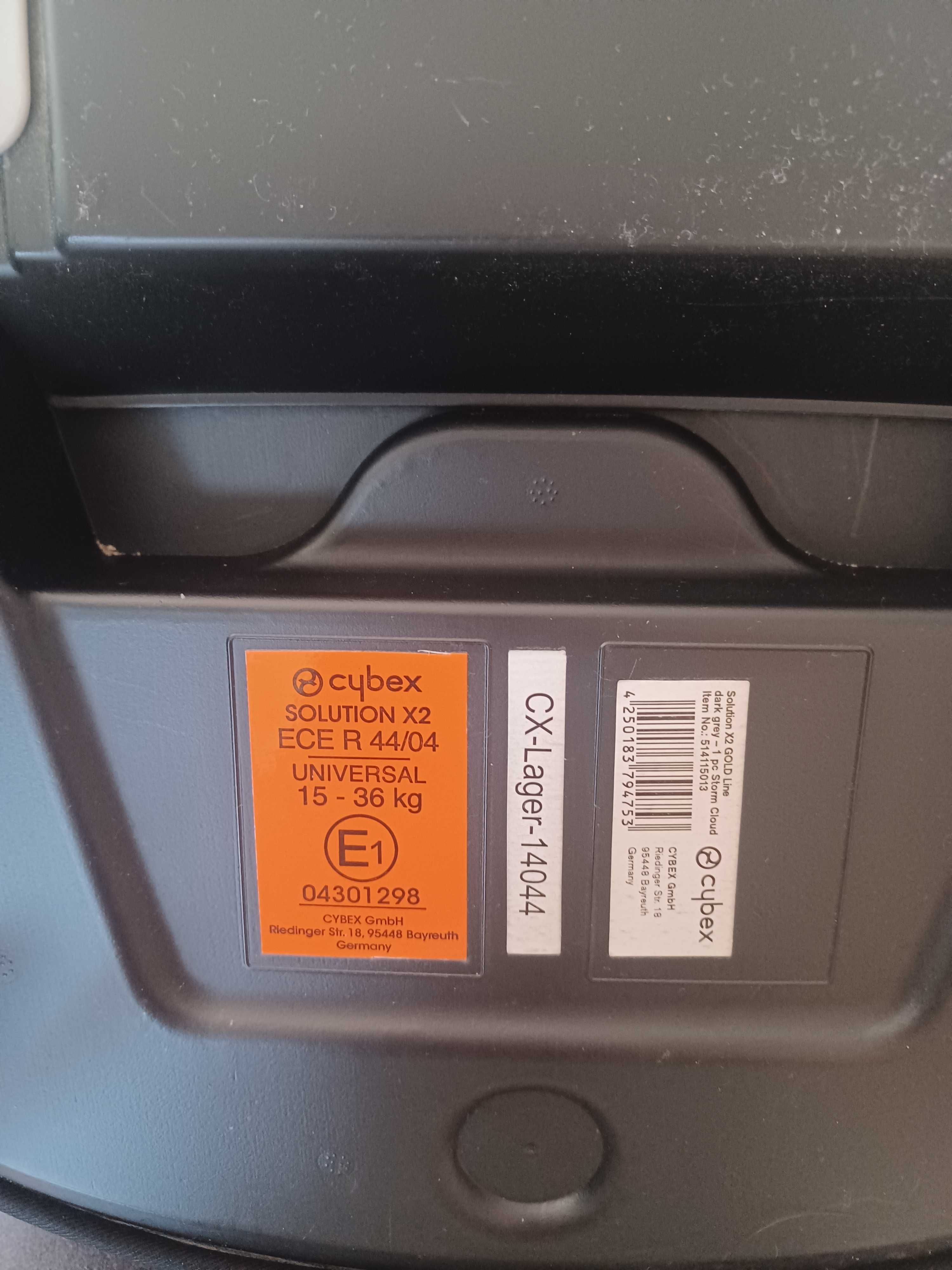 Fotelik samochodowy Cybex Solution x2 15-36kg