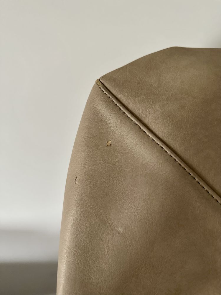 Torba shopper shopperka duża pojemna beżowa city bag