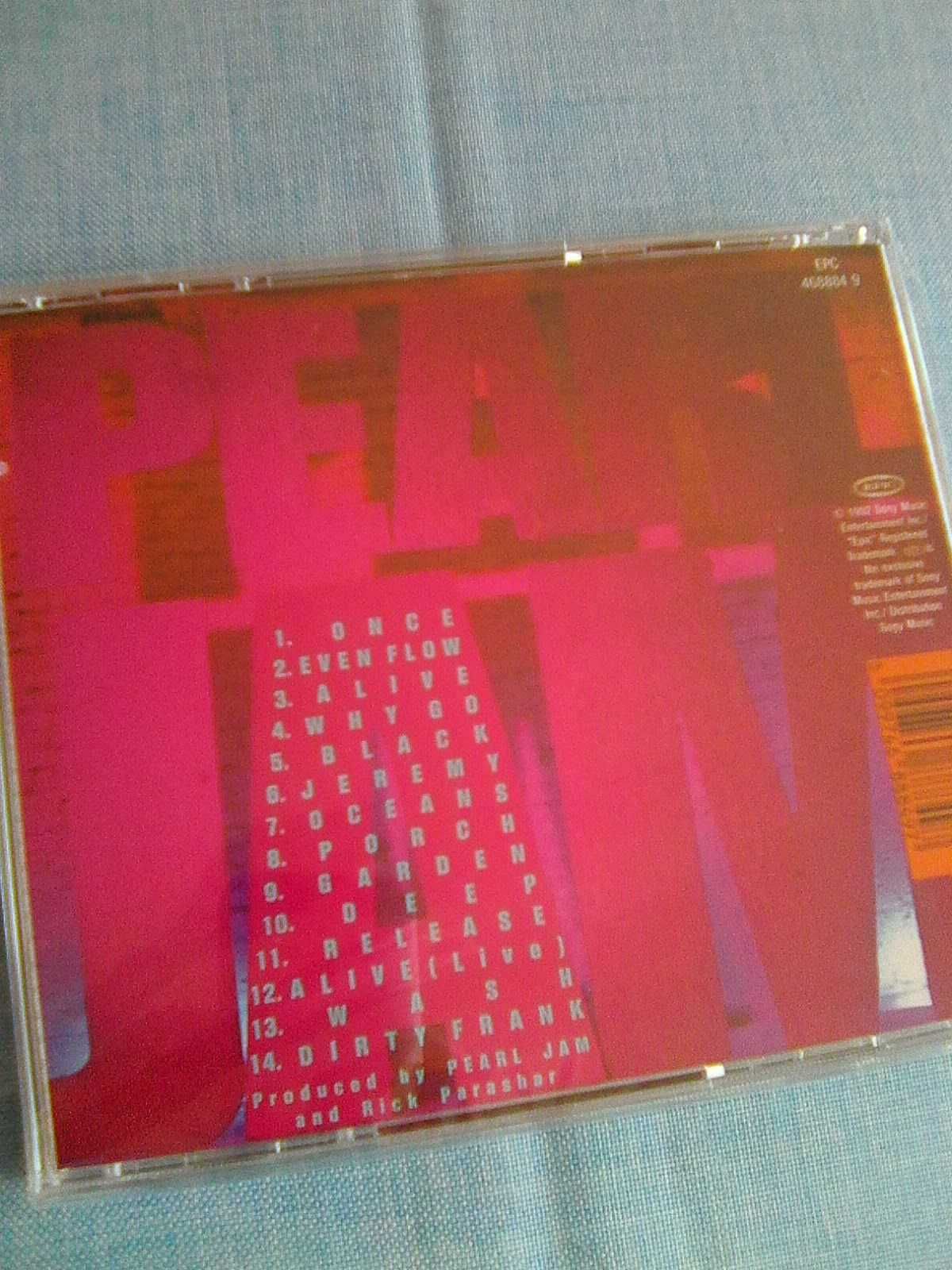 Pearl Jam Ten  / folia /