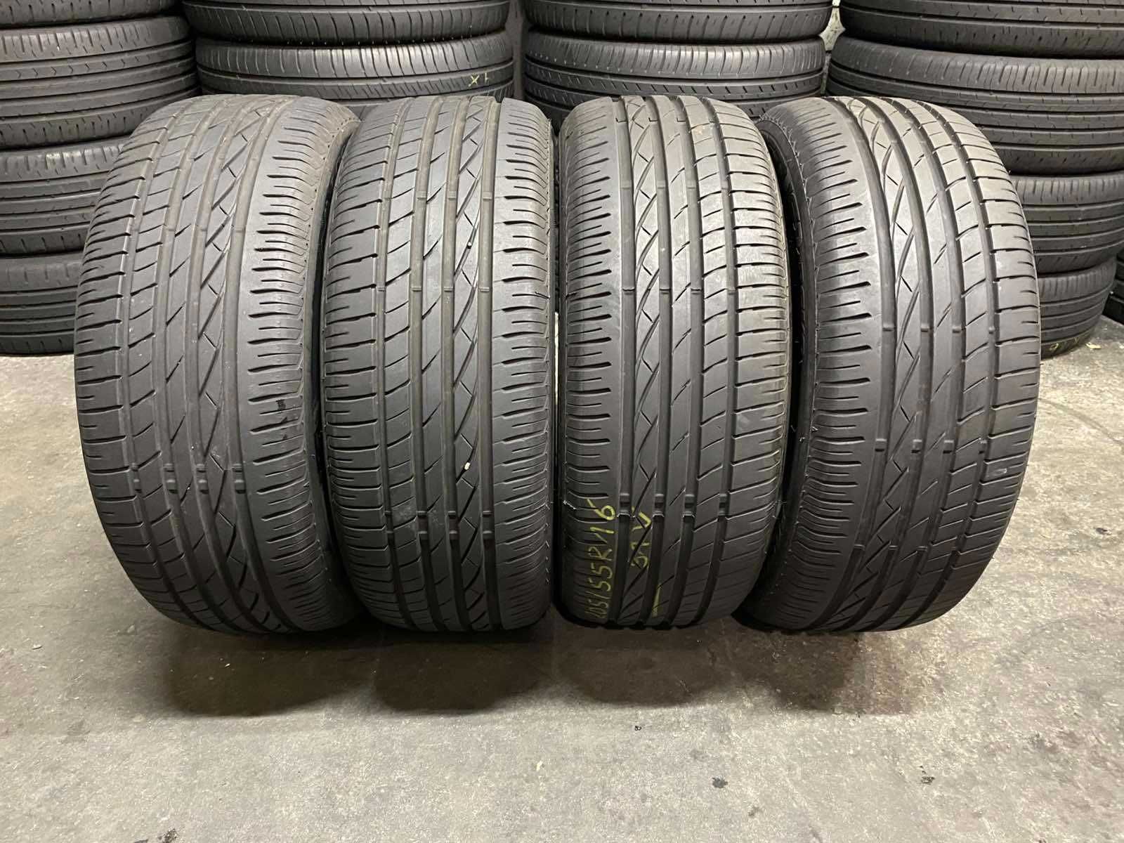 резина 205-215/60 R16 літня б/в СКЛАД ШИН з Німеччини