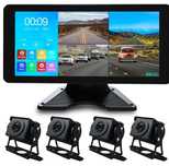 Kompleks parkingowy z monitorem 10,36" i 4 kamerami cofania Podofo