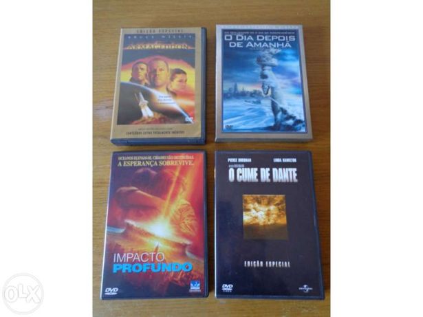 DVD’s Filmes Acção / Catástrofe – Originais