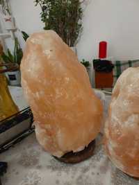 2 x Lampa solna Sól himalajska bardzo duże bryły soli