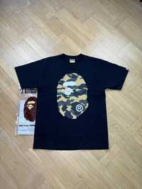 Футболка Bape Gorilla Camo Black/Yellow Tee