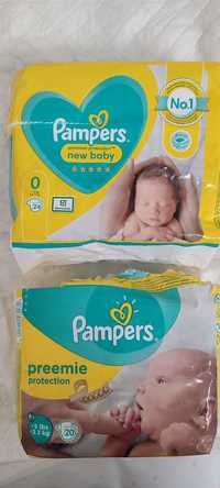 Pampers new baby . Розмір 0,до 2.5-3 кг.