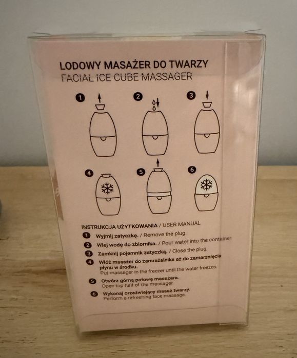 Lodowy masażer do twarzy rossmann