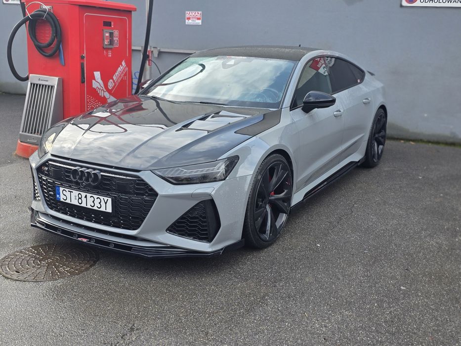 RS7 i S7 C8 Maska Carbon z wlotami Tuning