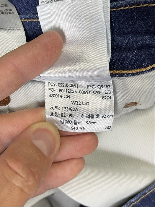 Levis джинсы штаны W32 L32 размер синие оригинал