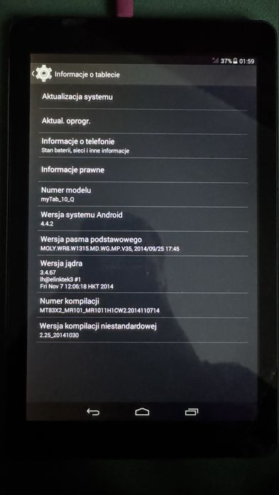 Tablet myTAB 10 Q-Premium /Czytaj Opis/