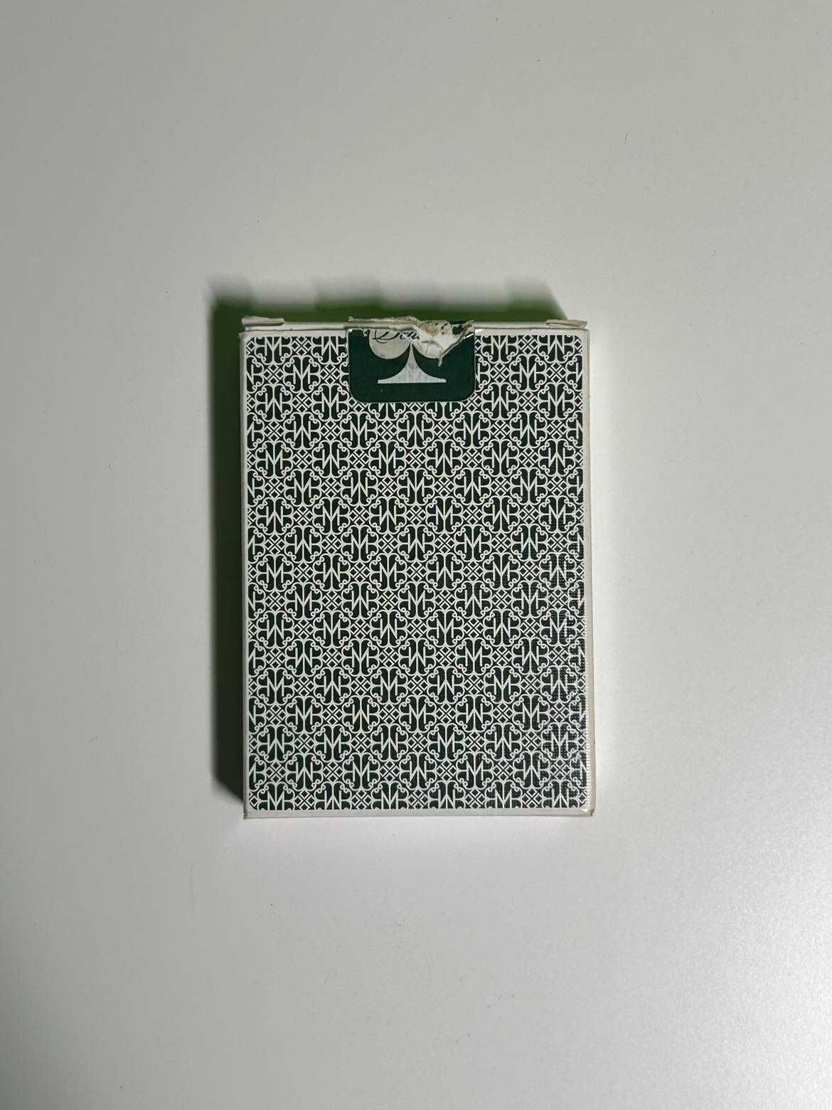 Madison Dealers Green Playing Cards