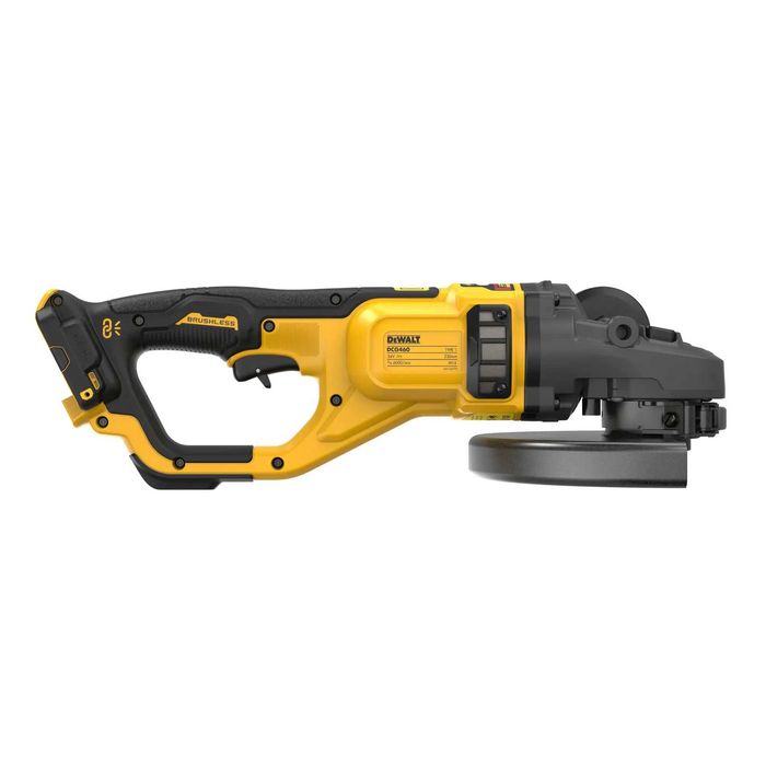 DeWALT DCG460N Шліфмашина акумуляторна безщіткова 230мм FLEXVOLT