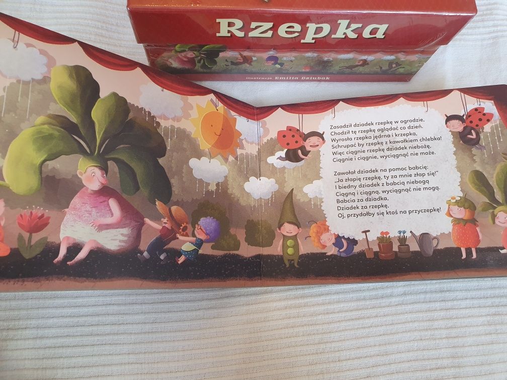 Rzepka Visart książka + puzzle