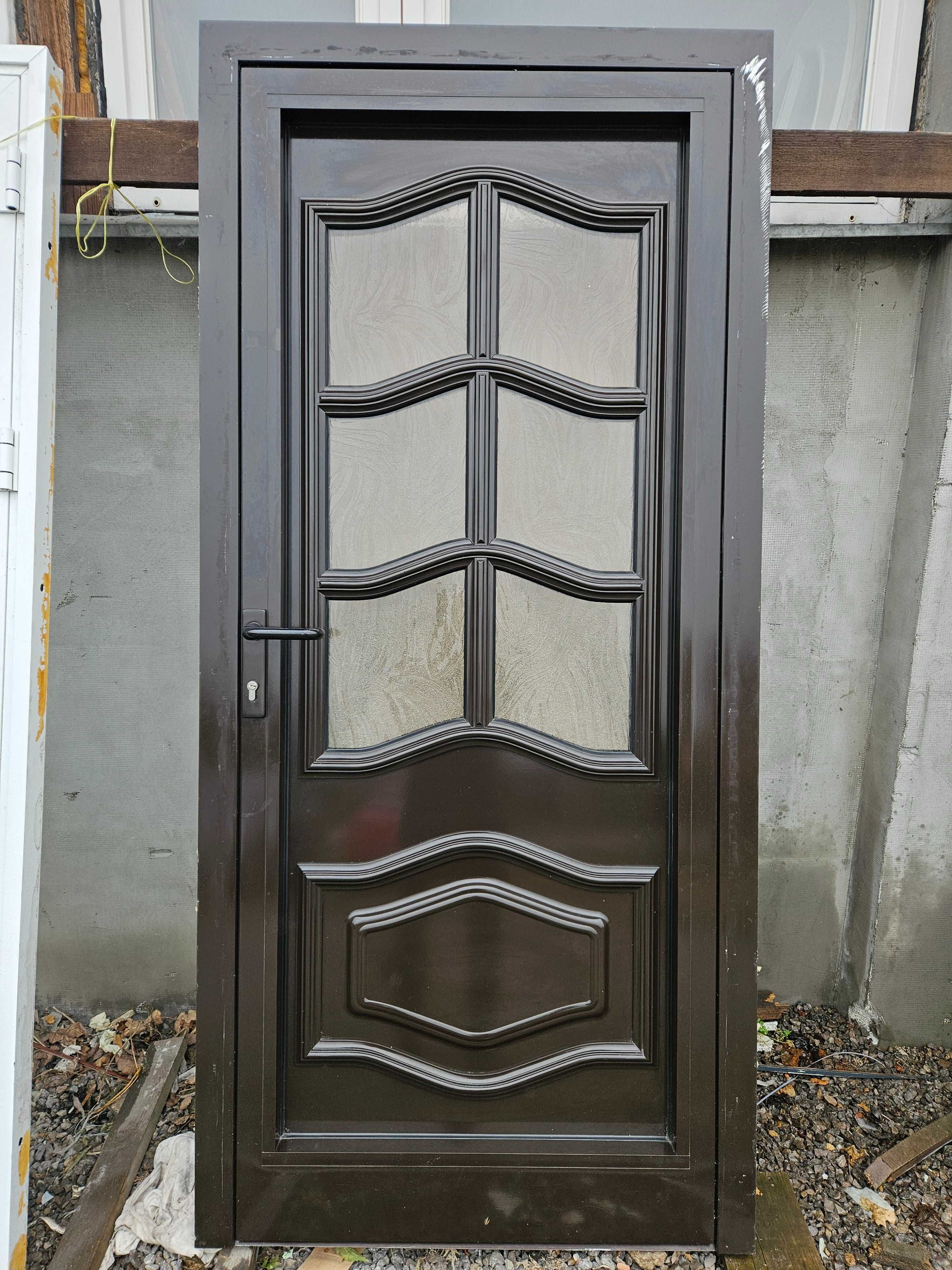DRZWI Zewnętrzne Aluminiowe Wejściowe 96x205cm