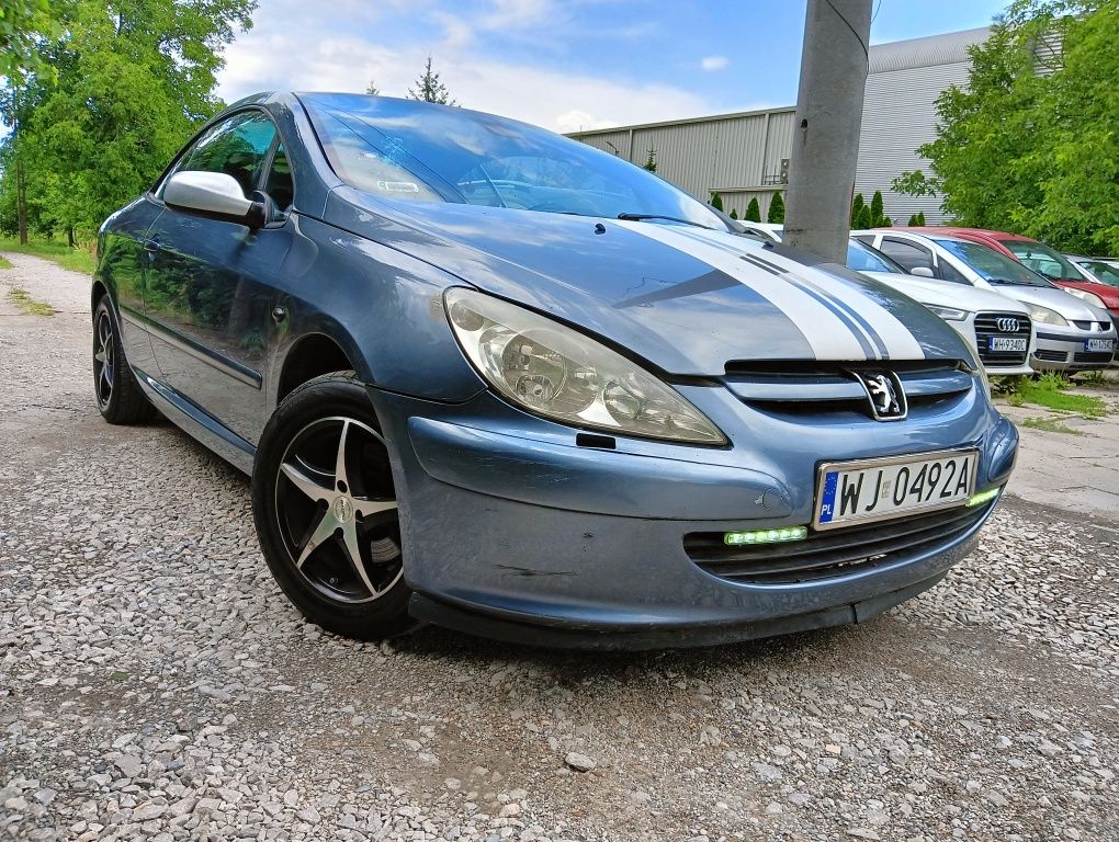 Peugeot 307 CC 2,0 GAZ 03r do jazdy klima elektryka