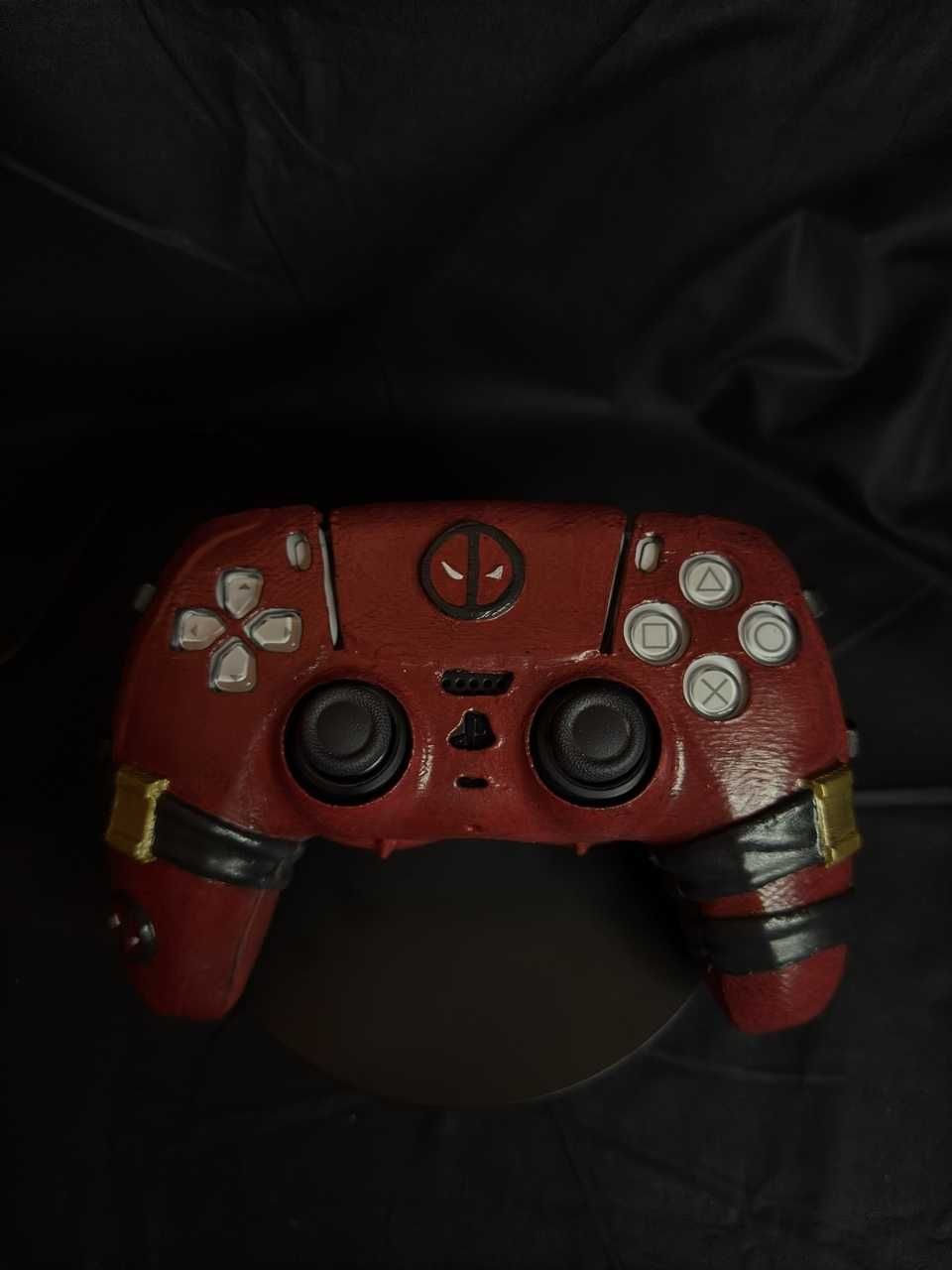 Case Pad Kontroler PS5, Deadpool, Marvel, Playstation 5, Druk 3D