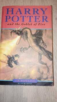 Harry Potter and the Goblet of fire pierwsze wydanie 2000,English book