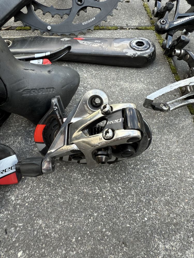 Grupa Sram Red 22 grupa szosowa 2x10 polecam szczęki