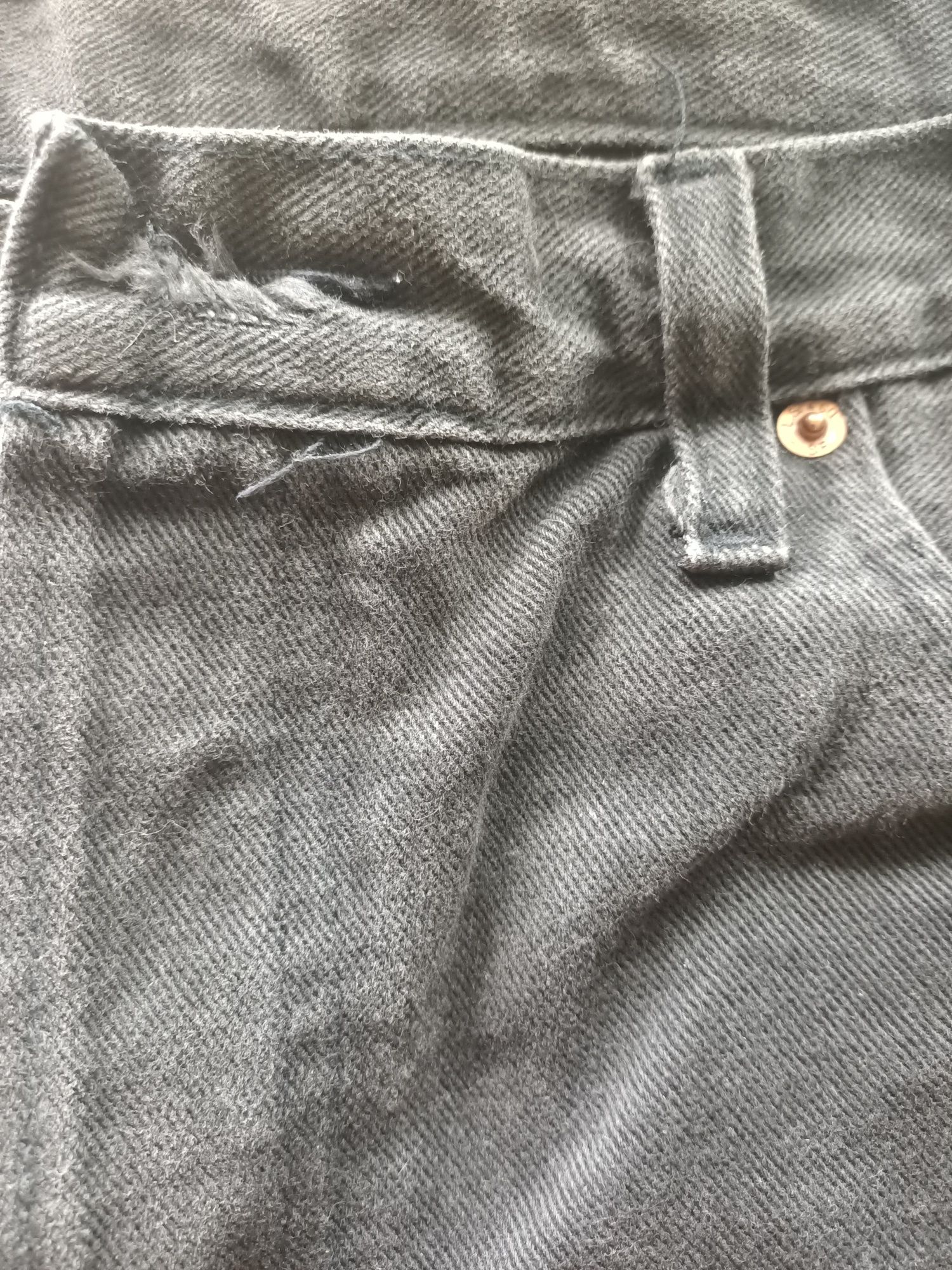Levi's 501 czarne XXL W40/L36 spodnie duże vintage