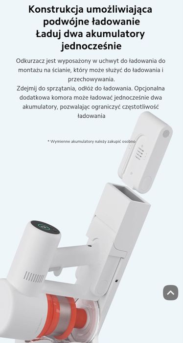 Odkurzacz XIAOMI Mi Vacum Cleaner G10 White