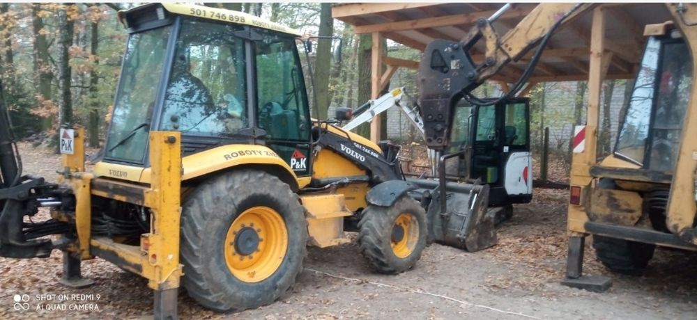 Usługi koparka koparko ładowarka szamba kompleksowo ziemia kruszywa