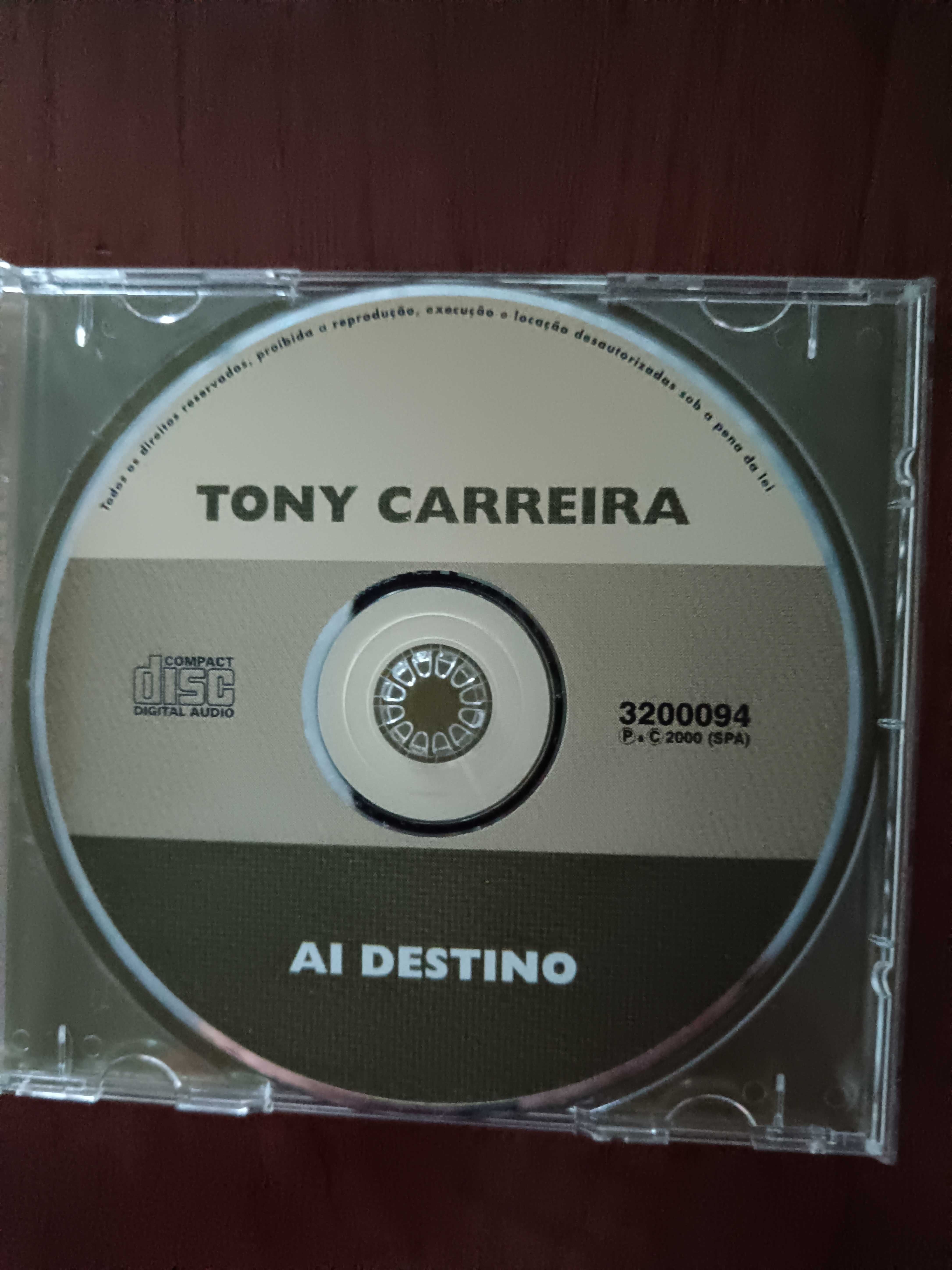 cd original - tony carreira - ai destino