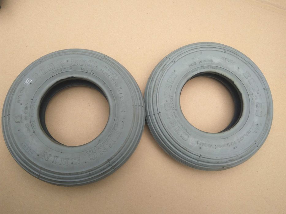 Opony do wózka inwalidzkiego 200 x 50 Nowe Polecam