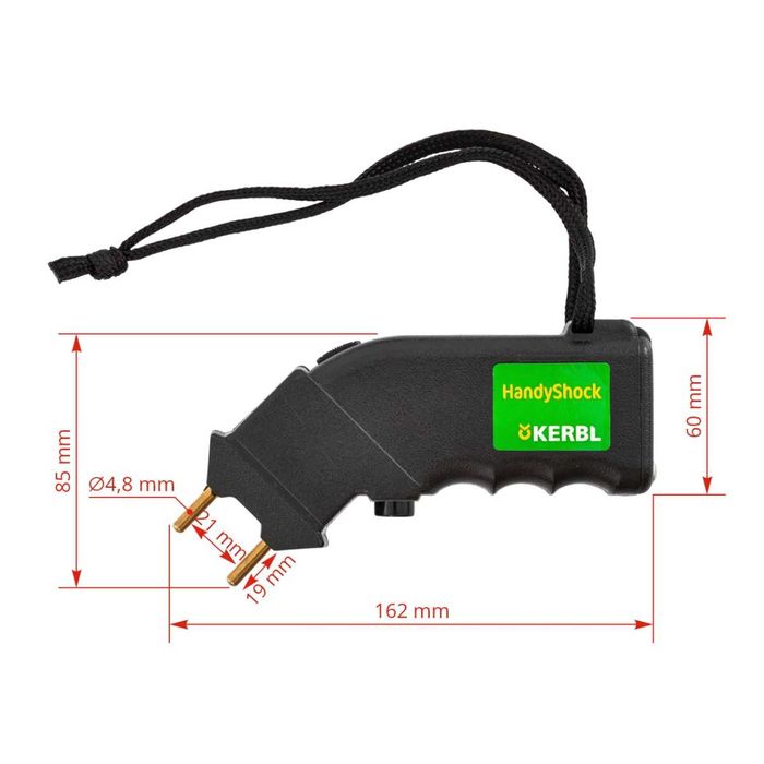 Poganiacz elektryczny ręczny Bateryjny, kieszonkowy moc 6000 V
