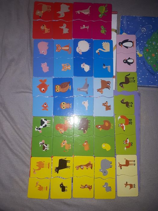 3 sztuki Puzzli  dla 2 latka