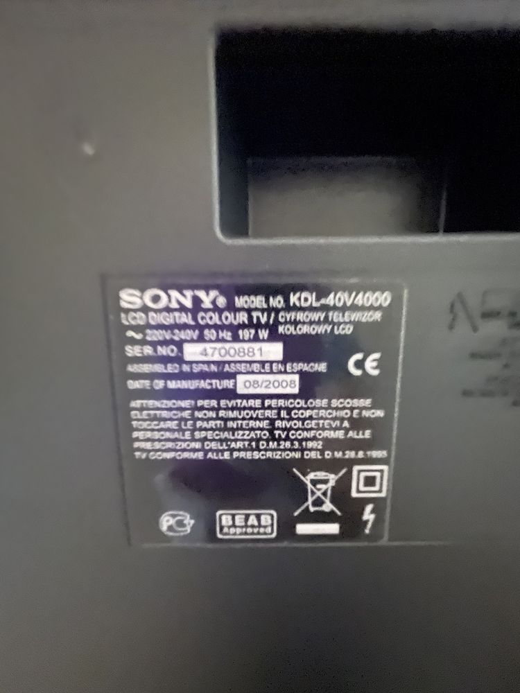 Телевизор Sony