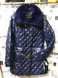 Пуховик пальто, куртка BOGNER Германия,100% пух, XL размер
