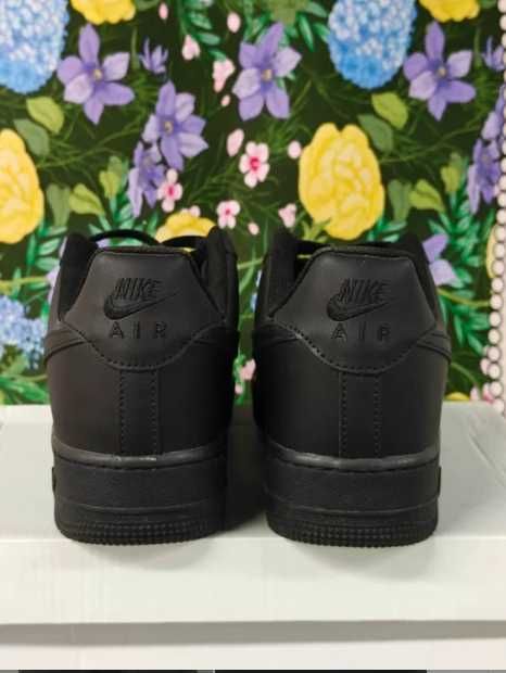 Buty Trampki NikeAir_Force_1_Low _07_Black_R.42