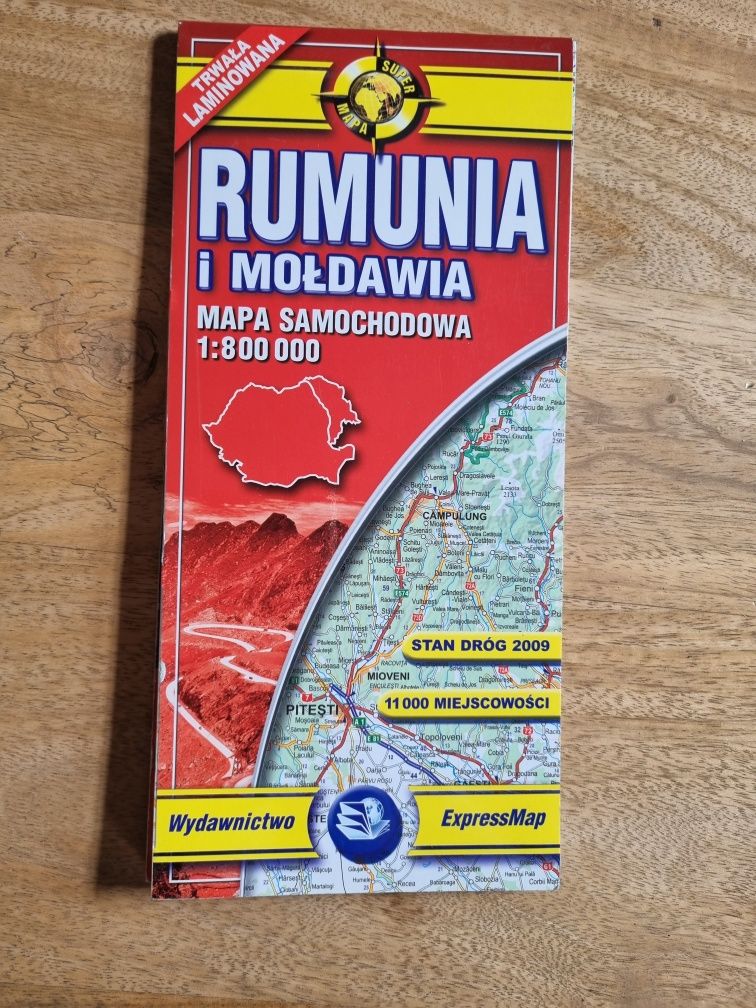 Rumunia * Mapa Rumunii