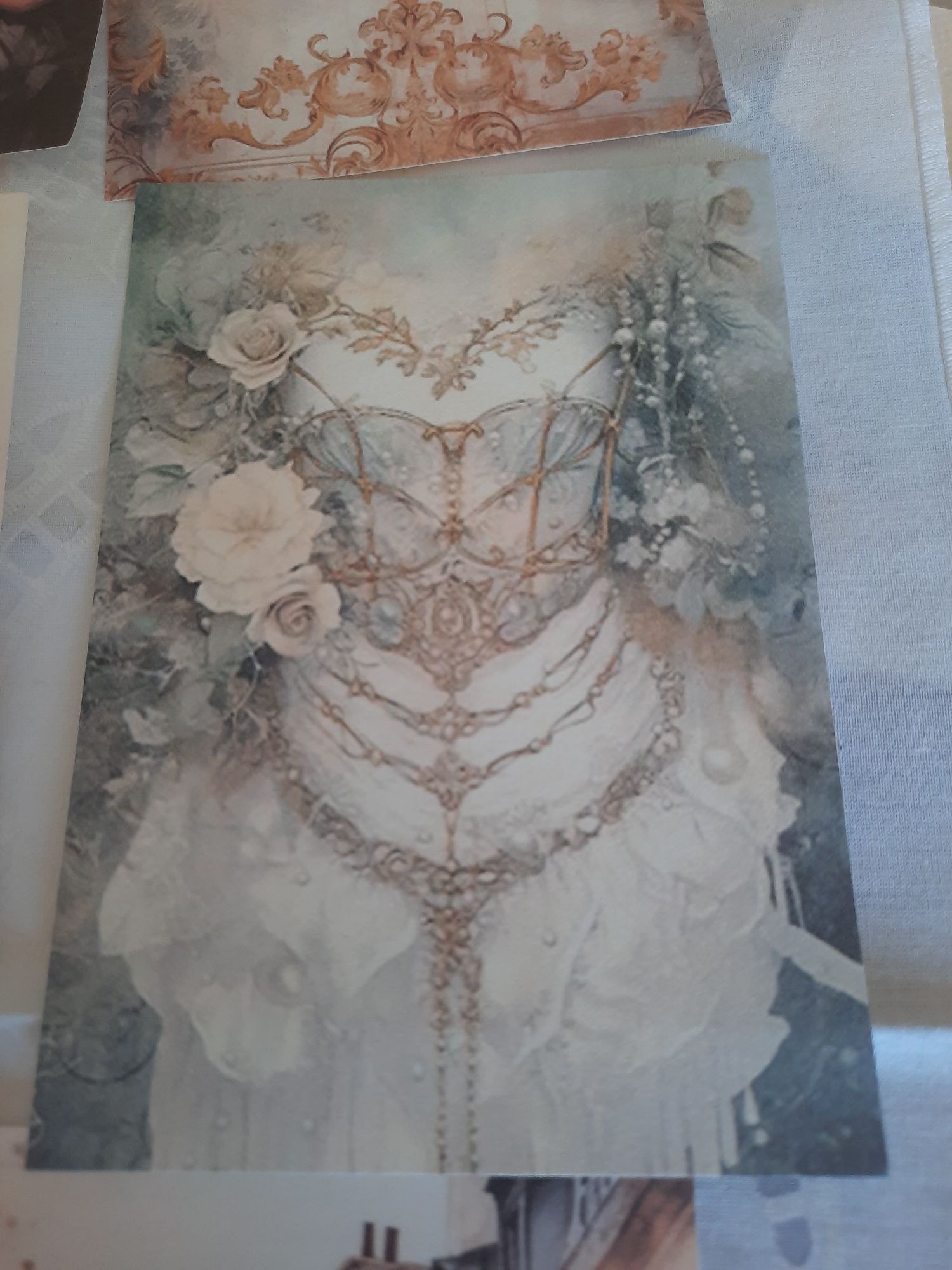 Papéis Scrapbooking Vintage (20 unidades)