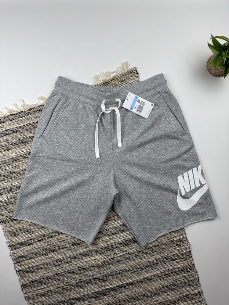 Шорти Nike Club Swoosh Grey
