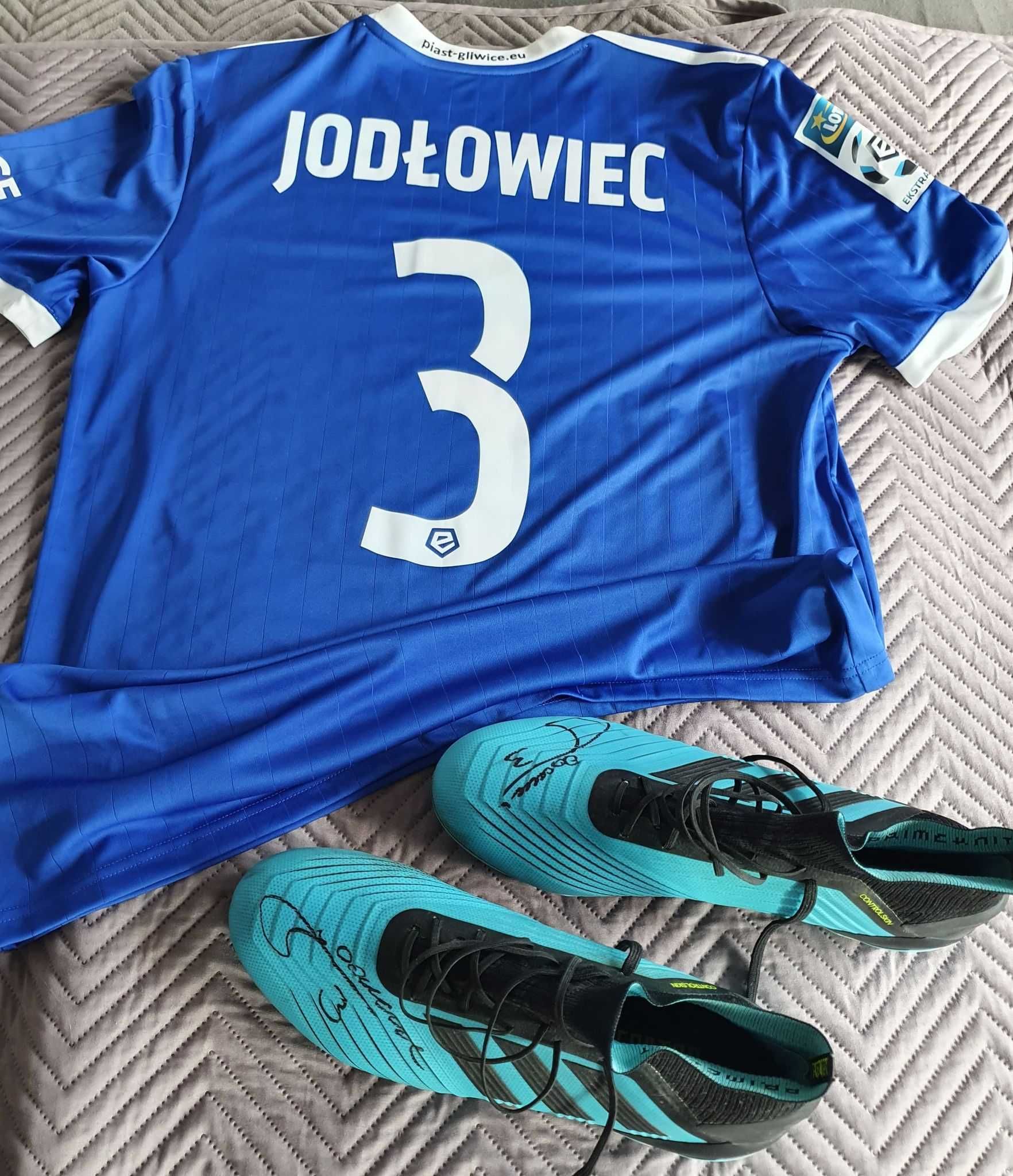 Korki adidas Predator rozmiar 46 z autografami Jodłowiec 3