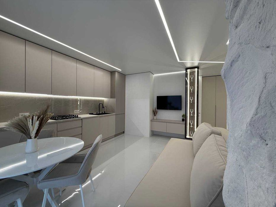 Укомплектована однокімнатна в Центрі