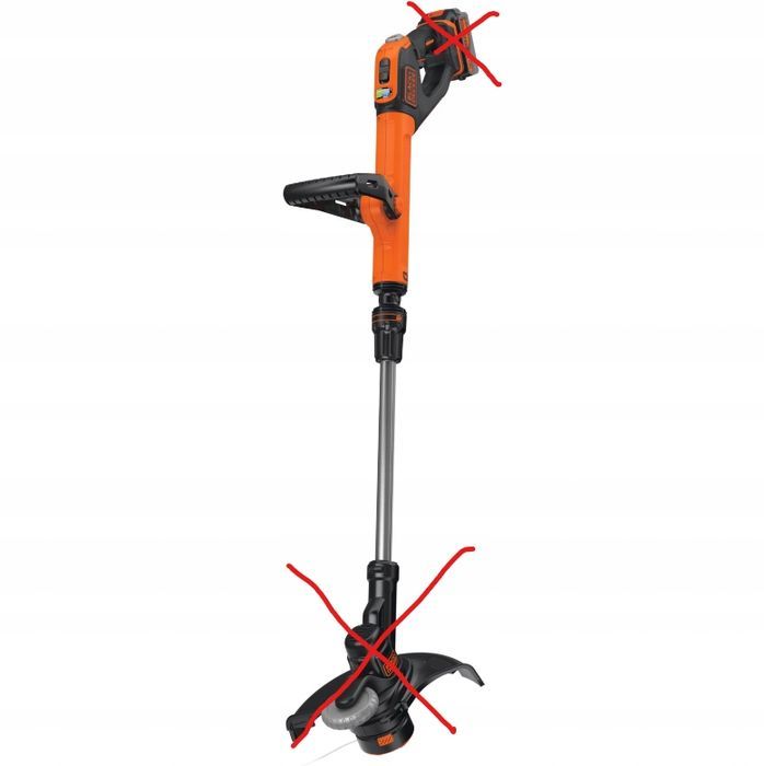 Podkaszarka akumulatorowa żyłkowa 18V Black & Decker STC1840E
