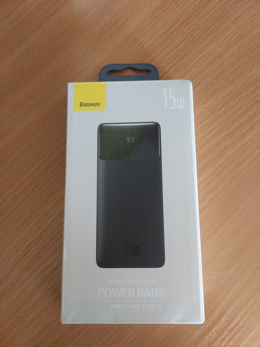 Powerbak Baseus 10000 mAh.Nowy.Plomby