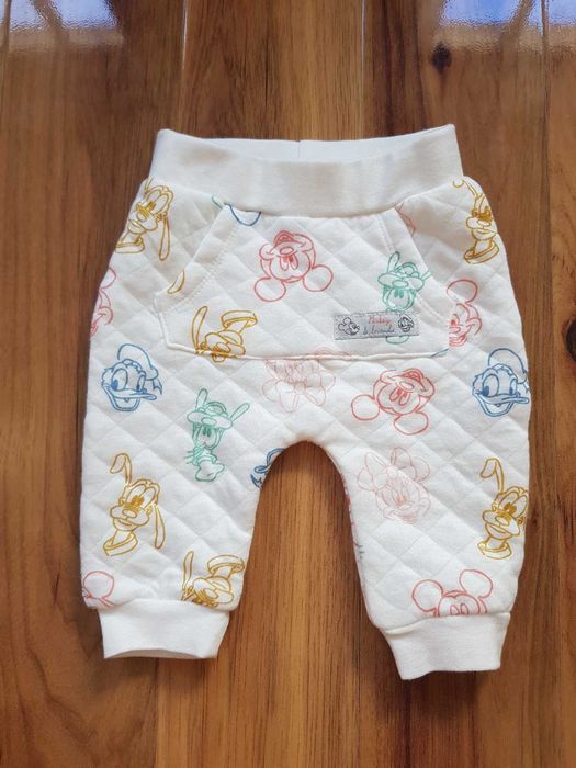 spodnie Myszka Miki  Disney Baby Primark 0-3 miesięcy 62cm