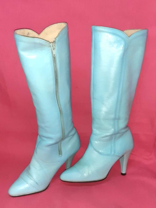 Botas de salto alto vintage